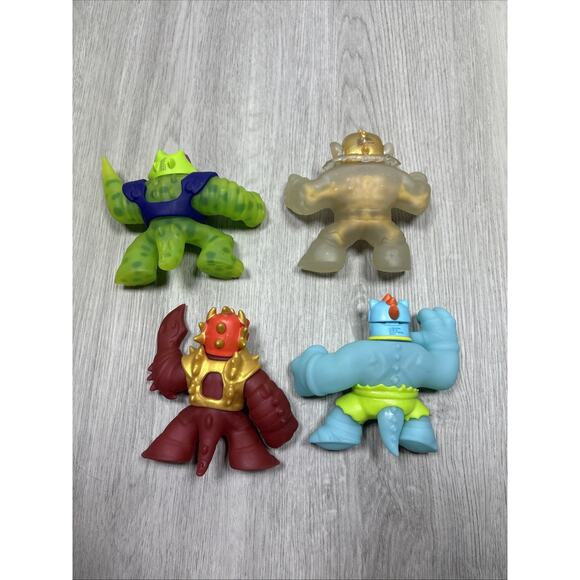 Heroes of Goo Jit Zu All Stars Pack: Blazagon, Rock Jaw, Tyro, Smashadon Figures - Picture 6 of 10